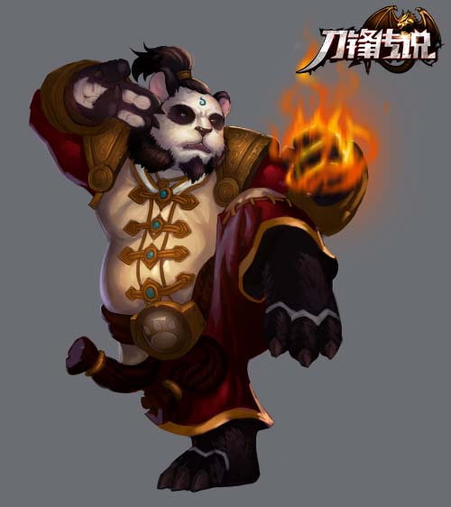  熊猫人强势来袭《刀锋传说》远程史诗英雄曝光 