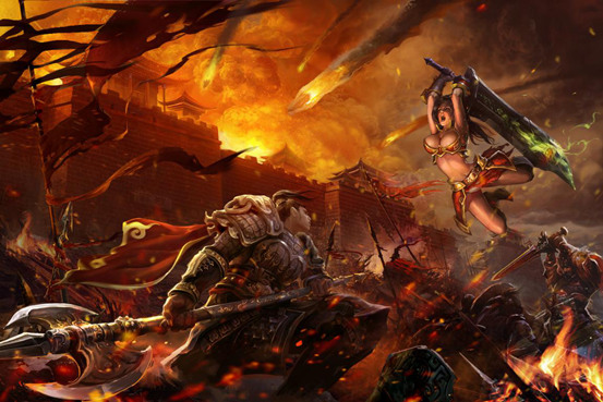  燃点热血《武动三国》国战测试今日震撼开启 