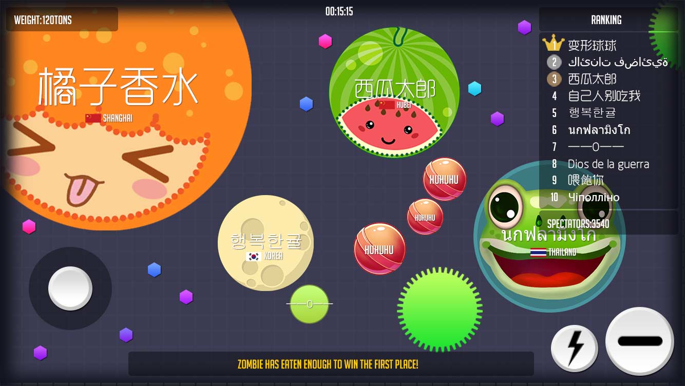 superpop工作室发布新游《球球大作战》欧美排行前