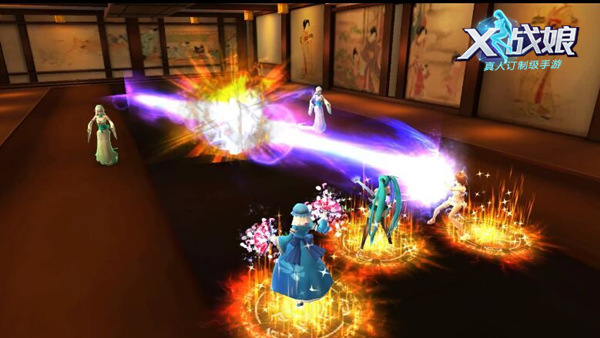  《X战娘》战斗实景曝光 视网膜特效百种大招 