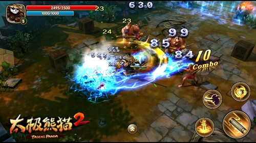 疯狂再袭 《太极熊猫2》今日安卓渠道开测