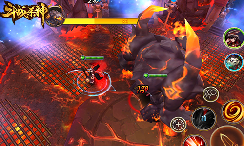 《斗战杀神》打这世界BOSS 居然需要排兵布阵