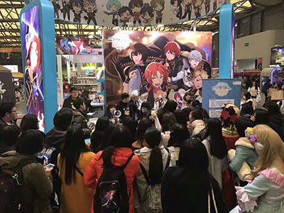  回顾漫展精彩 《偶像梦幻祭》帅爆全场 