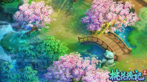  粉墙黛瓦 《桃花源记》手游送你一套世外家园 
