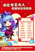  全民泡泡大战女生节巨献 升级女王得钻石 