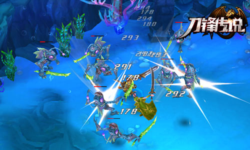 划时代3D重格斗手游《刀锋传说》游戏截图曝