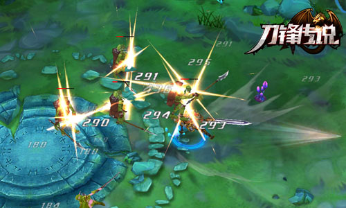 划时代3D重格斗手游《刀锋传说》游戏截图曝