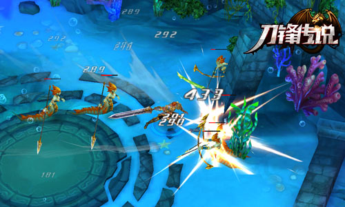 划时代3D重格斗手游《刀锋传说》游戏截图曝