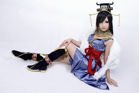 猜猜她是谁《墨之刃》邀美女coser代言