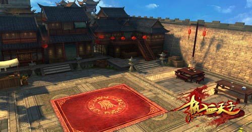 实时动态反射 《热血天子》唯美原画赏析