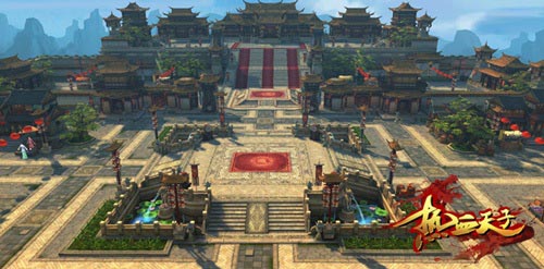 实时动态反射 《热血天子》唯美原画赏析