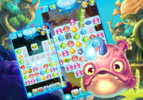 《小鱼消消乐》IOS次日留存70%：三消可以有更多