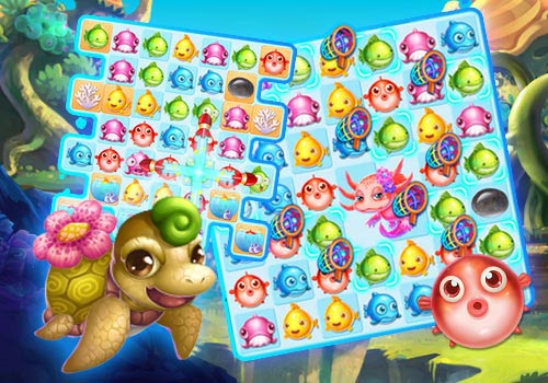 《小鱼消消乐》IOS次日留存70%：三消可以有更多