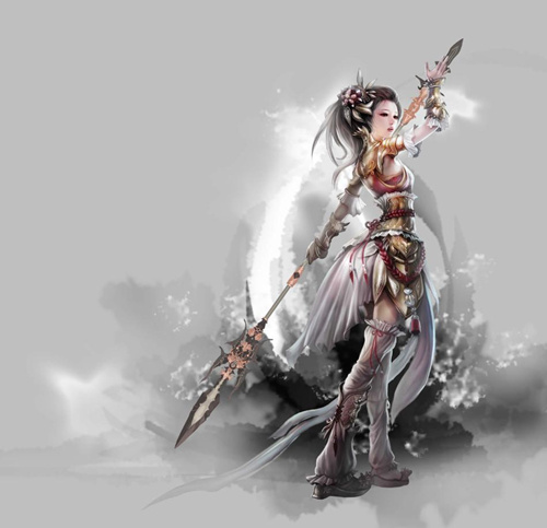 《魅影传说》劲爆CG美女图率先流出