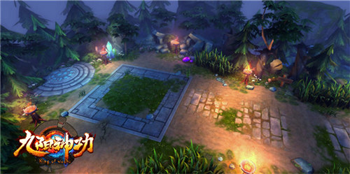 绕树林躲草丛 九阳神功手游利用地形可改战局