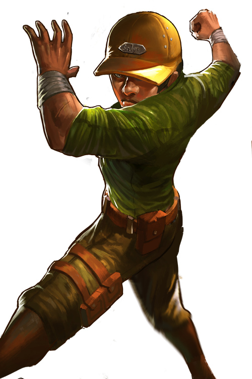 焕然一新！《街机全明星》手游主角热血形象首