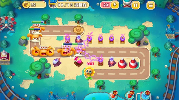   全新3D塔防新模式 《花儿与少年》官方手游即将