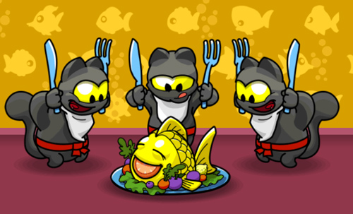 拒绝山寨！小奥游戏《无敌忍者猫》明日上线！