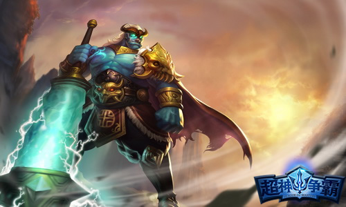 无坚不摧之力《超神争霸》上古魔尊蚩尤介绍