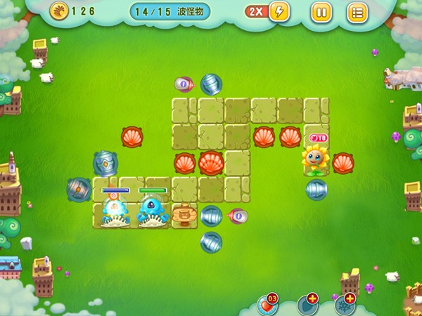 《花儿与少年》绿地主题第7关完美通关攻略