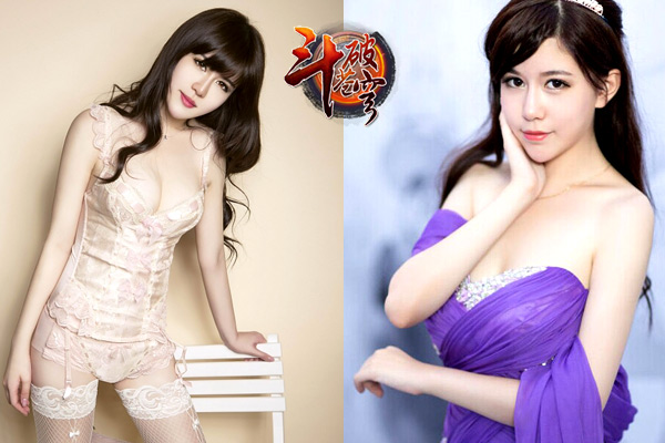 中俄混血妹Cos斗破苍穹 小医仙这腿够玩一年