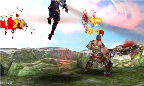 天拓游戏新作《刀锋无双》3D画面首曝 强PK重新定