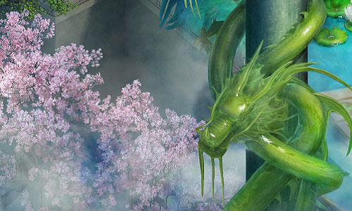 九天仙境美到醉 《天天爱仙侠》超清原画流出​