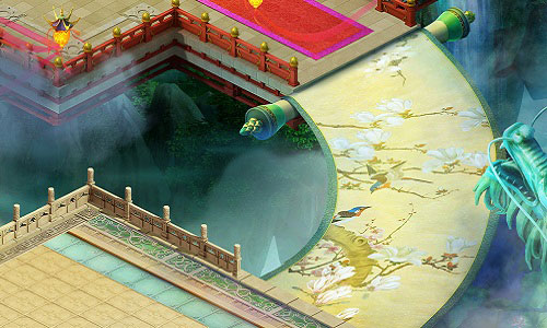 九天仙境美到醉 《天天爱仙侠》超清原画流出​