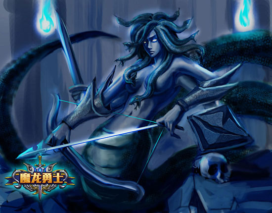 杀阡陌PK杀千刀 《魔龙勇士》中的美女与狗熊