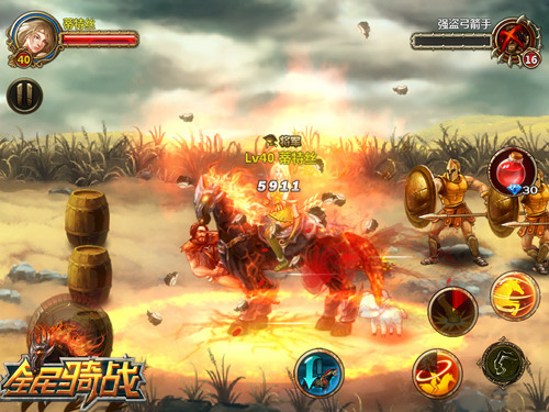 跃马扬鞭 65手游《全民骑战》勇闯苹果付费榜