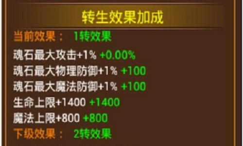 挑战高阶战力！ 《一刀流》转生系统玩法解析