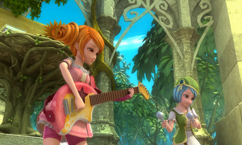 动画版《星学院》唯美画面秒杀萌娃