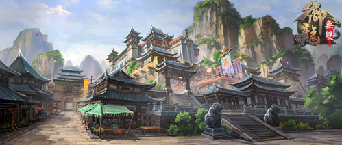 又夯又硬 ！《御龙无双》 罕见高清场景首爆