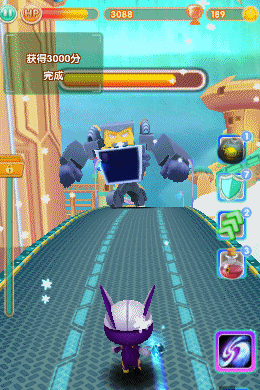 好玩不累轻度休闲 《开心超人酷跑3D》领跑萌物