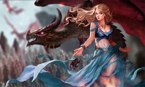 华丽魔法揭开魔幻史诗《冰火幻想》精美CG上线