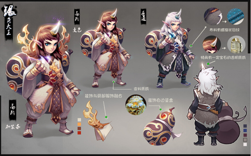 仙灵奇缘“韩系+东方幻想画风”来袭