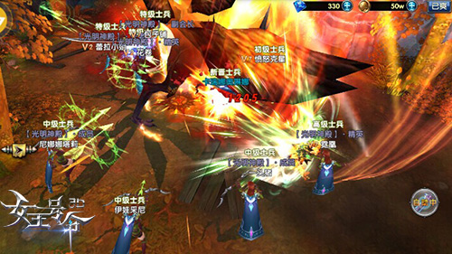 9377《女王号令》新版人气火爆 千人同屏鏖战