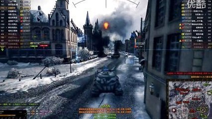 坦克世界走上神坛的F系流氓 查狄伦25t三环攻略