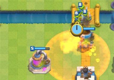 皇室战争无紫卡迫击炮卡组分享 平民迫击炮上分