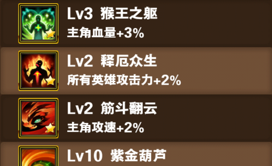  西游啪啪啪英雄 二星银角大王属性技能介绍 