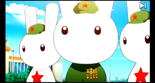 画出你心中的“那兔”《那兔之大国梦》手绘活