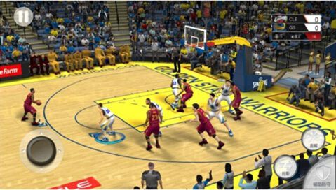 更自由的操作体验 《NBA2K17》 iOS付费榜TOP2