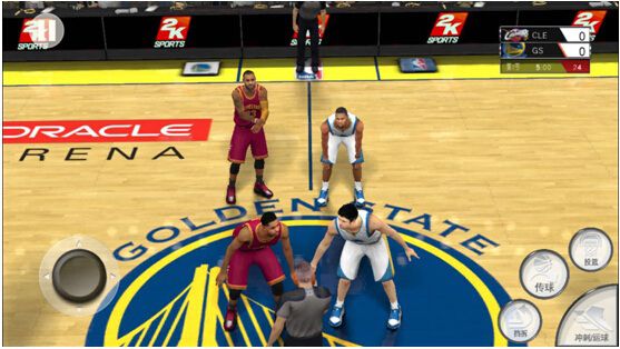 更自由的操作体验 《NBA2K17》 iOS付费榜TOP2