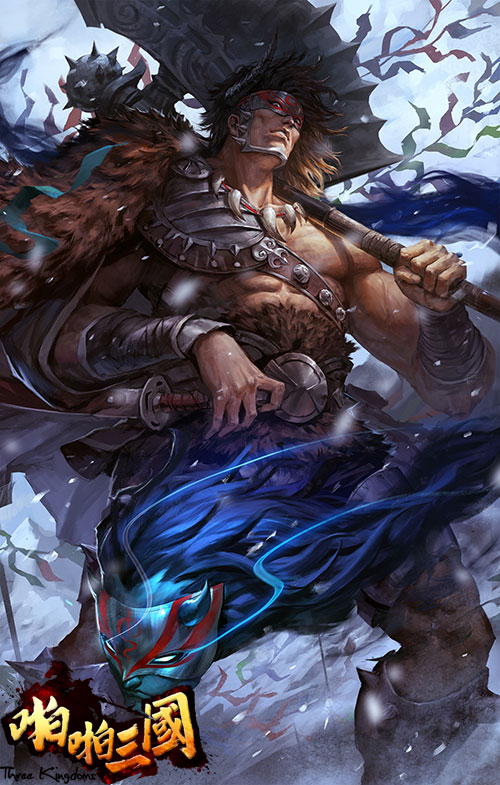 霸王孙策是核心！《啪啪三国》浴血凌统组队讨
