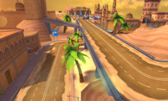 一起来飞车沙漠金字塔地图通关攻略分享