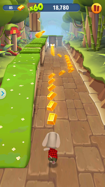 草根跑酷王竟然是他 《汤姆猫跑酷》场景“官配