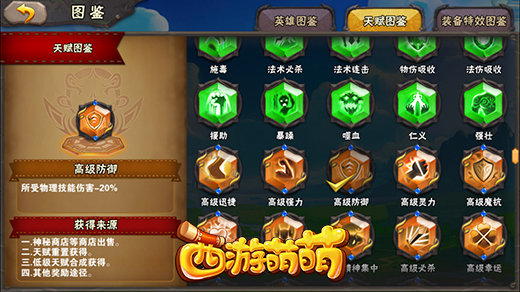 《西游萌萌》英雄天赋搭配，综合实力与团队搭