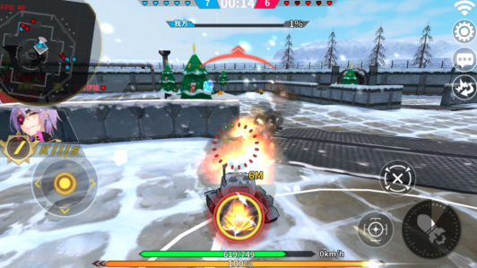 雪球也会爆炸！《装甲联盟》喜迎双旦新版本来